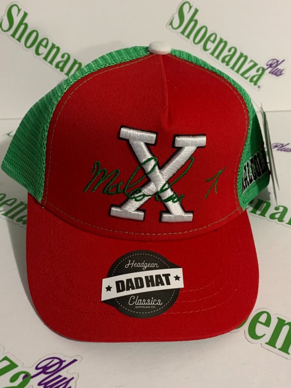 Headgear Classics Hat Malcom X For The Truth Green Red Trucker Dad Cap Youth Kid
